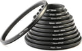 K&F CONCEPT 11 Pieces Metal Step Down Filter Adapter Rings Set, by KFCONCEPT