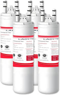 Filter Relacement Compatible With Frigidaire WF3CB, Pure Source 3, WF425, 706465, 242069601, 242086201, 242017800, Height 9 inches (4 Pack)