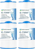 Spa Filter Compatible with Caldera 50, Caldera Spas, Unicel C-7350, 1019401, 73532, PCD50N, FC-3963, 50 sq.ft hot tub Filter, 4 Pack