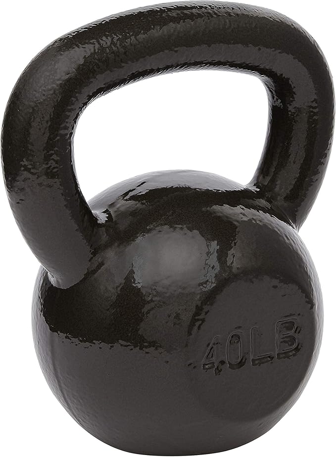 Amazon Basics Cast Iron Kettlebell-FlexoryFit