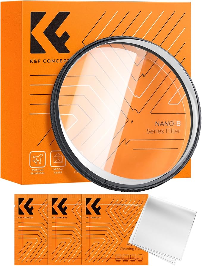 K&F CONCEPT 77mm Unilateral Blur Ghost Motion Filter Super Speed Effects by KFCONCEPT