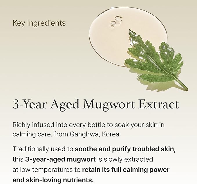 I'm From Mugwort Essence | Vegan Extract - Soothe Sensitive and Irritated Skin, Redness Relief, Refreshing, Korean Hydrating Toner | 5.4 Fl Oz, All Skin Types, PETA Approved-FlexoryFit