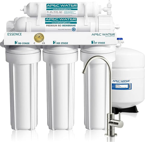 APEC Water ROES-50, 5-Stage Under Sink Reverse Osmosis Water Filter System by APECWaterSystems