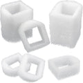 30 Pieces Pet Fountain Filter Foam Replacement Filters Foam Sponge Pre-Filters Drinking Water Fountain Filter Compatible with Drinkwell Ceramic and 360 Stainless Steel Pet Dog Cat Fountains