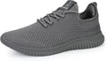 VAMJAM Men's Running Shoes Ultra Lightweight Breathable Walking Shoes Non Slip Athletic Fashion Sneakers Mesh Workout Casual Sports Shoes