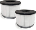 Nispira 3-in-1 True HEPA Filter Replacement Compatible with Himox Air Purifier AP01 H01. 2 Packs