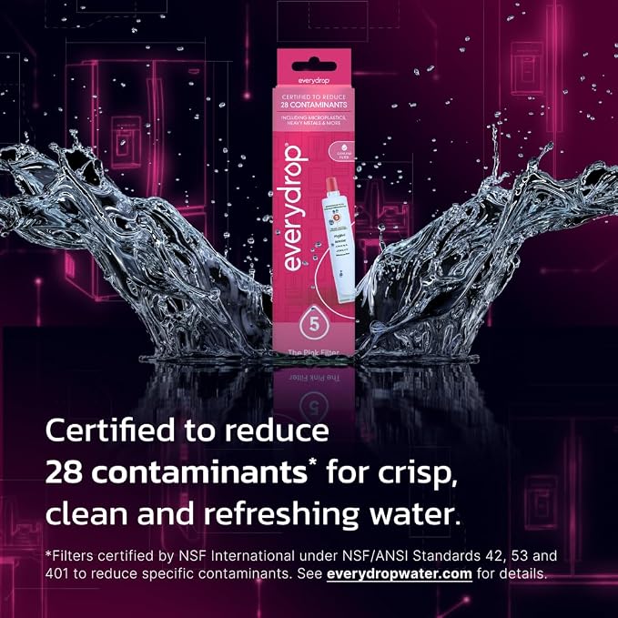 everydrop by Whirlpool Ice and Water Refrigerator Filter 5, Single-Pack - Image 2