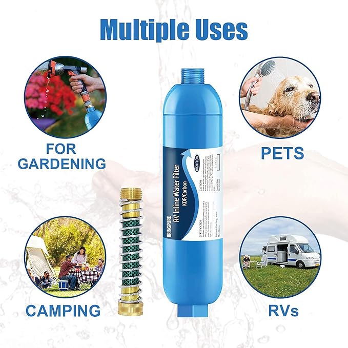 2 Packs of RV Inline/Marine Water Filter - Image 5