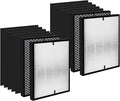 12-Pack HOHONI Replacement Filters Compatible 3000 Air Purifi-er, 3000,3000M, 3000Pro Air Purifi-er,2 air filter, 2 Activated Carbn and 8 Extra Carbn Pre-Filters