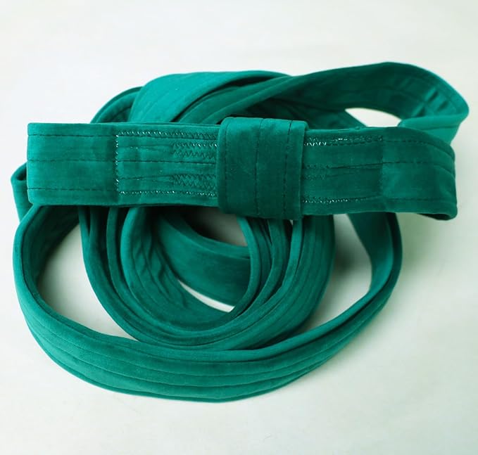 8.2ft 2.5m Aerial Straps Ropes Yoga Aerial Acrobatics Body Aerial Loop Trapeze Circus Apparatuses Equipment Three-Layer Straps 1 pairs-FlexoryFit