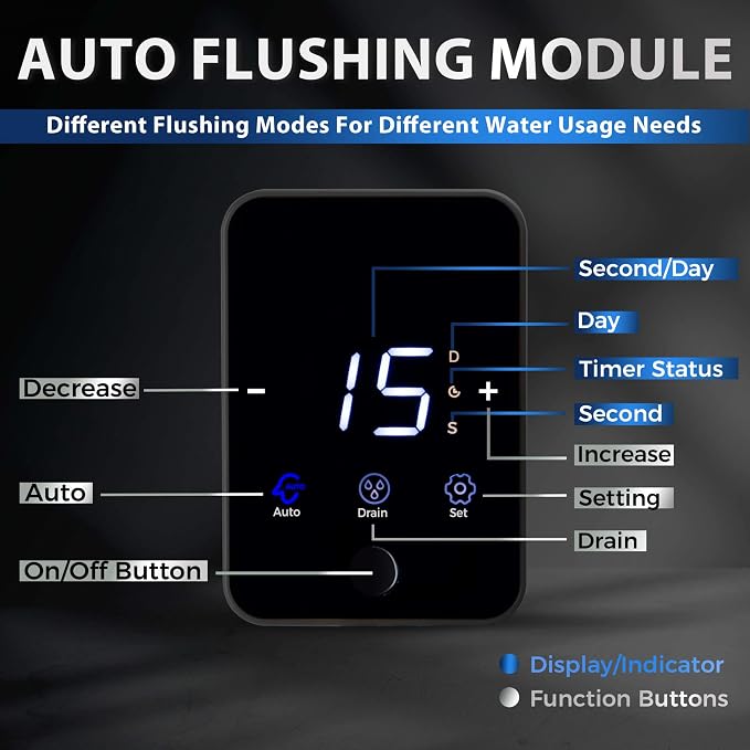 iSpring WSP200ARJ-BP, NSF Certified, Whole House Spin-Down Sediment Water Filter - Image 6