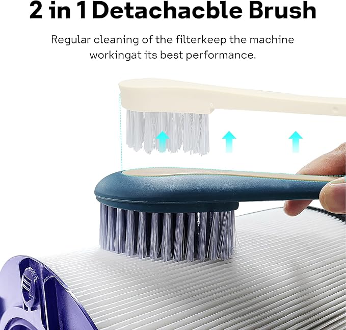 Leemone 2-IN-1 True HEPA+Carbon Filter Replacement for Dyson PH01 HP06 TP06 HP07 TP07 HP09 TP09 TP10 HP10 Air Puri-fier 360° Combi Glass Pure Cool Hot Humidify Fan, 1 Pack