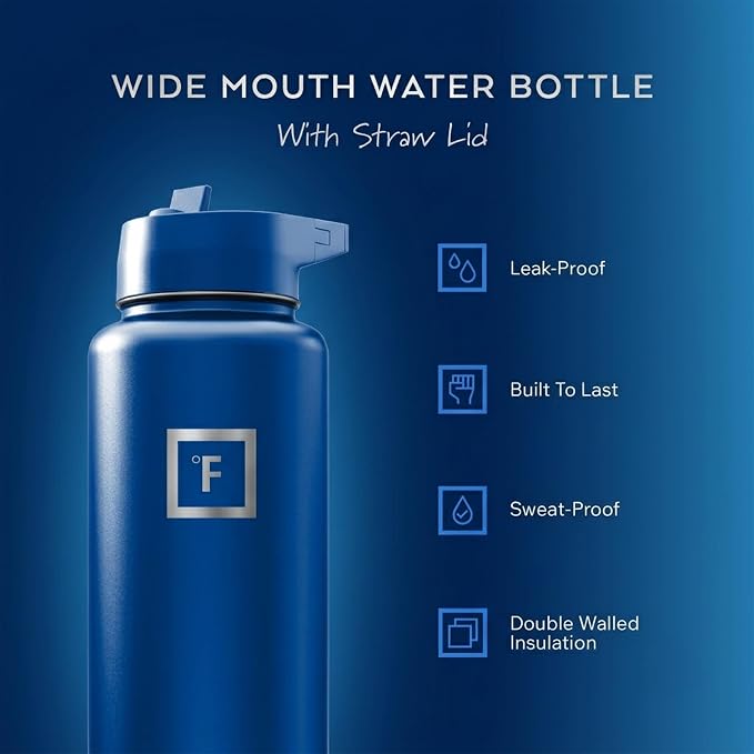 IRON °FLASK Camping & Hiking Hydration Flask - Image 2