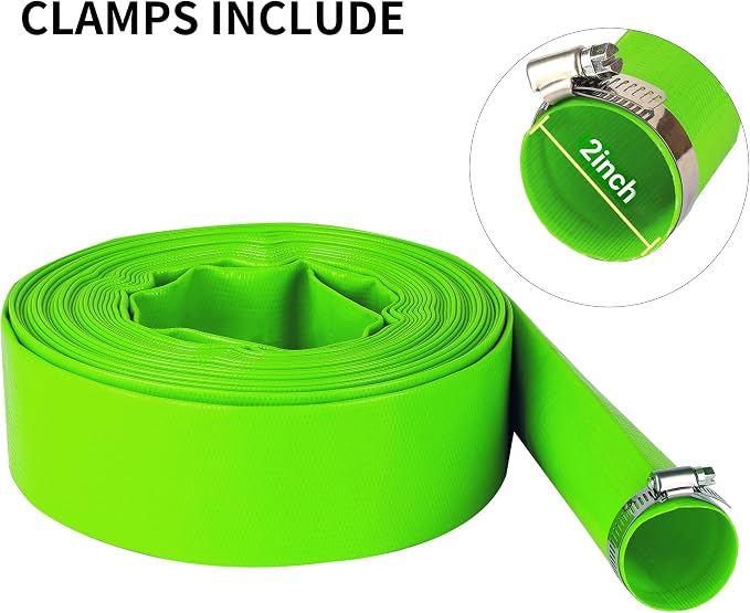 2 inch x 100 FT Pool Backwash Hose, - Image 3