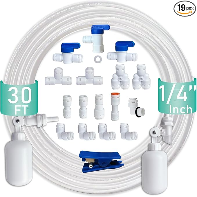 ESHIONG NSF Certified 1/4" O.D. Push to Connect Fittings by ESHIONG