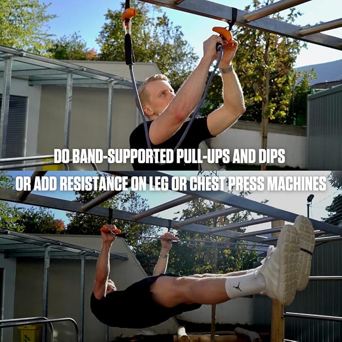 Angles90 Resistance Bands - Combine Resistance, Suspension & Weight Training - Home Workout Equipment-FlexoryFit