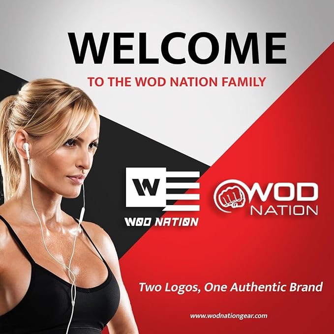 WOD Nation Pull Up Assistance Bands (10-175lbs Band) - Best for Pullup Assist, Chin Ups, Resistance Bands Exercise, Stretch, Mobility Work & Serious Fitness - 41 inch Straps-FlexoryFit