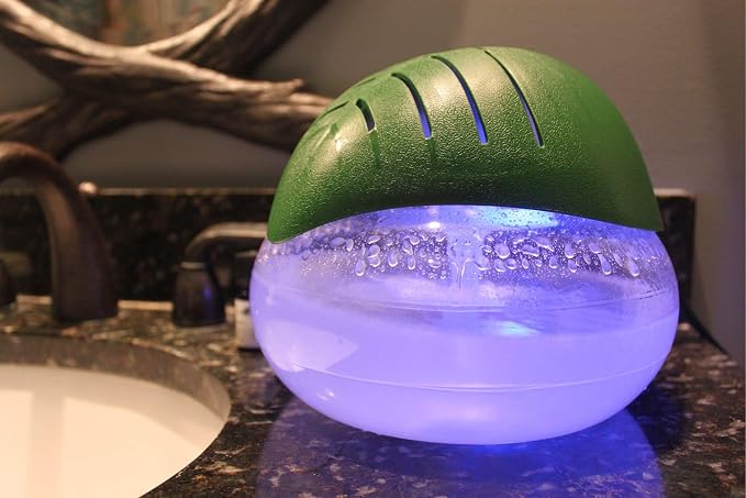 EcoGecko Green Leaf Air Revitalizer, Air Freshener, Room Aromatizer, Aroma and - Image 6
