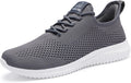 VAMJAM Men's Running Shoes Ultra Lightweight Breathable Walking Shoes Non Slip Athletic Fashion Sneakers Mesh Workout Casual Sports Shoes