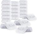 Pack of 24 Replacement Filters Compatible with Petmate Mason, Petmate Replendish, Mason Gravity Pet Fountains - Dog/Cat Water Fountain Dispenser Filters