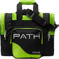 Pyramid Path Pro Deluxe Single Bowling Ball Tote - Holds One Ball, One Pair Shoes Up to Mens 15
