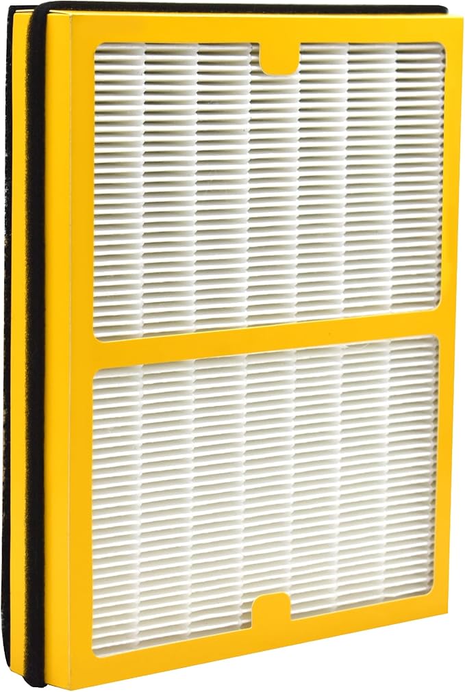 Replacement H13 Idylis Filter AC-2119 Compatible With Filtrete FAP-C01-A, Idylis AC-2119, IAP-10-100, IAP-10-150, IAPC-10-140, IAF-H-100A Filter A (Yellow)