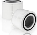 2 Pack Core 300 Replacement Filter Compatible with Levoit Core 300 Air Purifier, 3-in-1 H13 True HEPA Filter, Replacement Part No. Core 300-RF, White Color