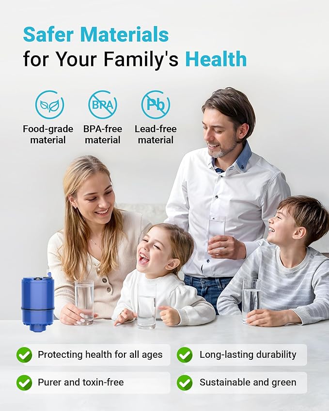 4 Pack Faucet Filter Replacement for All PUR®Plus, PUR® Water Filter Replacement, Pur® Filter Replacement RF-9999®, NSF 42 Certified, 1200-Gallon Long Lifespan, AQUA CREST