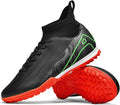 Indoor Soccer Cleats Mens Womens Turf Soccer Cleats Wide Socer Shoes FG AG TF High Ankle Football Boots