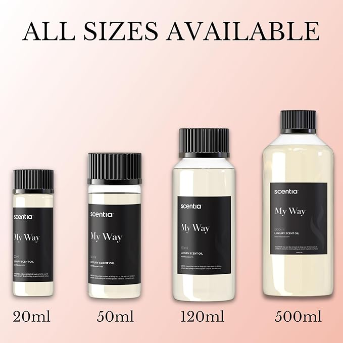 My Way Hotel Diffuser Oil Inspired by The 1 Hotel Miami Beach - 20 ml 0.67 fl oz - Fragrance Oil Blend Sandalwood, Cedar & Lemon Notes for Aromatherapy Diffusers and Humidifiers