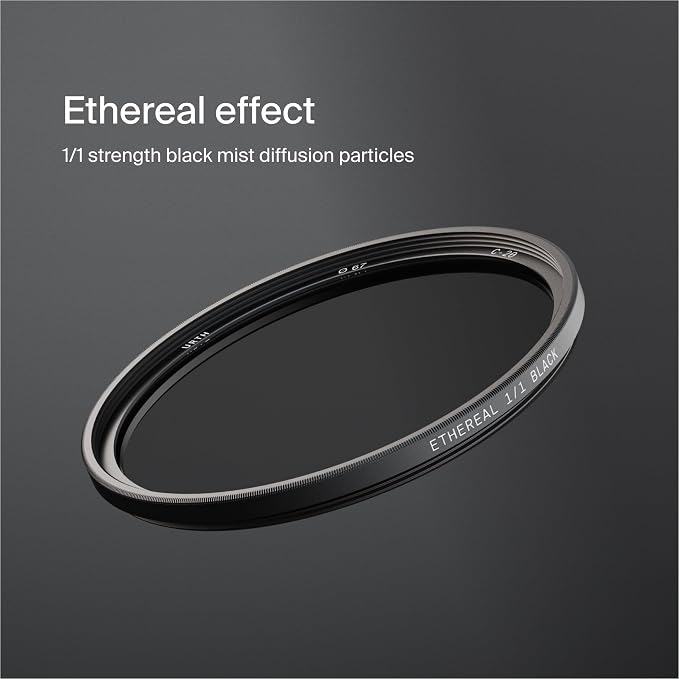 Urth 82mm Ethereal Black Mist ¹⁄₁ Diffusion Lens Filter - Image 2