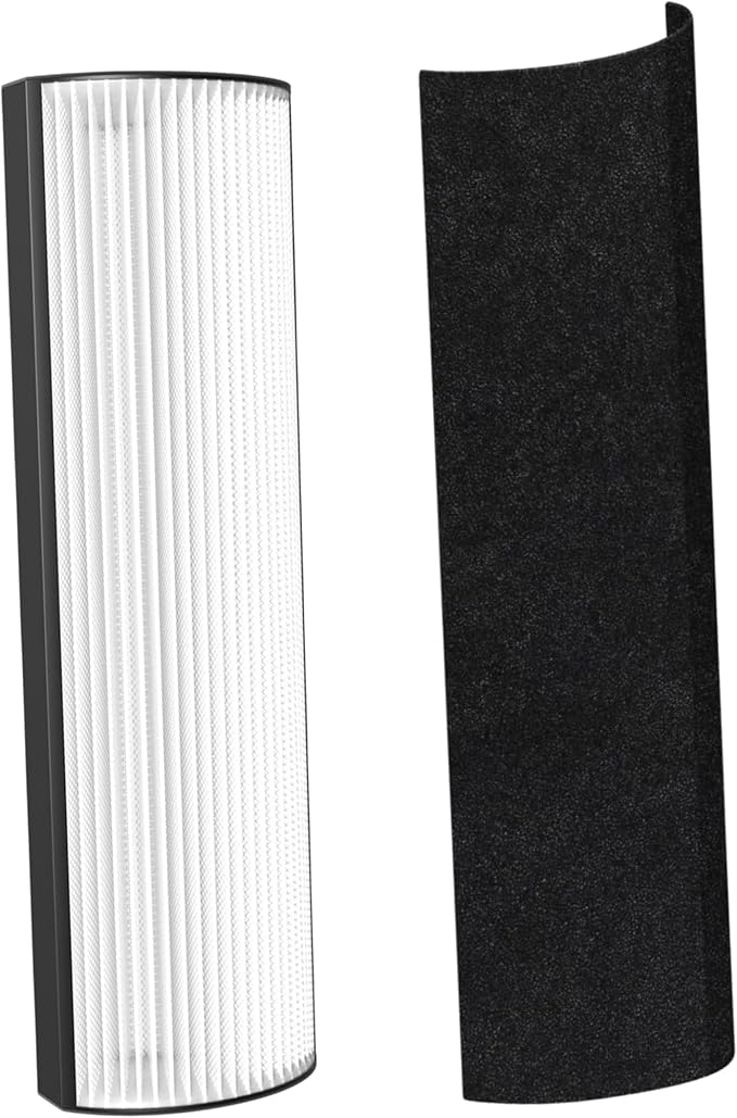 Nispira 2-in-1 True HEPA Replacement Filter PETWRFIL For Pure Enrichment PureZone Elite 4-IN-1 Tower Air Purifier PEAIRTWR. 1 Pack