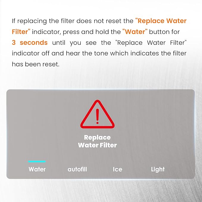 Maxblue Replacement for GE® RPWFE®, RPWF (with CHIP) Refrigerator Water Filter, Compatible with WSG-4, WF277, GFE28GMKES, PFE28KBLTS, GFD28GSLSS, PWE23KSKSS, GYE22HMKES, DFE28JSKSS, 3 Filters