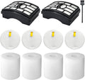 NV501 ZU780 Filter Replacement Parts for Shark Rotator Lift-Away NV500 NV501 NV502 NV503 NV505 NV510 NV520 NV552 NV642 UV560 ZU780 ZU782 ZU785,XFF500 XHF5002,HEPA+4 Foam&Felt Filters