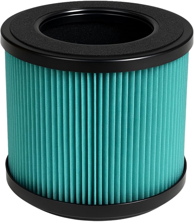 Nispira P40 Premium True HEPA Filter Replacement Compatible with KOIOS P40 Air Purifier | Removes Smoke, VOCs, Odor | 1 Pack