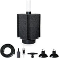 50-60 Gal Aquarium Sponge Filter with Ceramic Media and Bubble Diffuser Quiet Fish Tank Filters fit for Fry Breeding Shrimp Betta Fish Tank