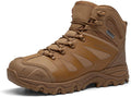 NORTIV 8 Men's Ankle High Waterproof Hiking Boots Outdoor Lightweight Shoes Trekking Trails Armadillo