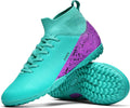 Soccer Cleats for Mens Womens Indoor Soccer Shoes Unisex Baseball Turf Shoes Youth Rugby Shoes Adult AG FG TF Football Boots Wide Training Sneaker