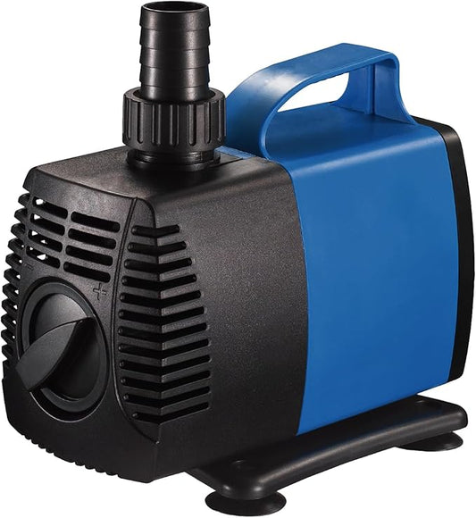 1190 GPH Submersible Pump(4500L/H,35W) Ultra Quiet Adjustable Amphibious Internal External Water Pump For Pond,Aquarium,Fish Tank,Fountain,Hydroponics,Statuary,Sump Pump - 4 Pcs