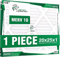 20x25x1, Pleated HVAC AC Furnace Air Filters Replacement, Comparable to MPR by Unknown