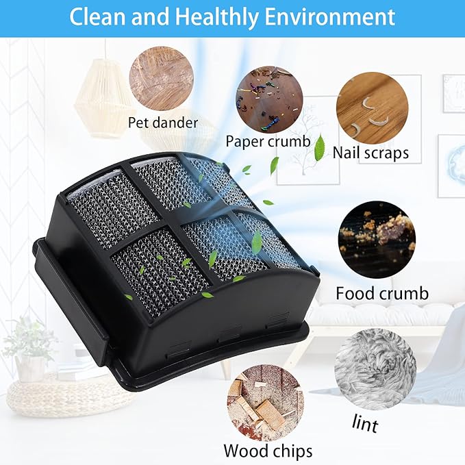 2998 Filter, Replacement Filter for Bissell 2998 MultiClean Lift-Off Pet Vacuum, Compatible with Bissell 2998 31259 31269 2999 2849 3000 3057 28492 3399 2852 3125W 28524 2920 3059 Vacuum, Part