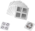 Disposable Floor Drain Sticker, Hair Drain Catcher, Shower Drain Square Mesh by YCSSSD