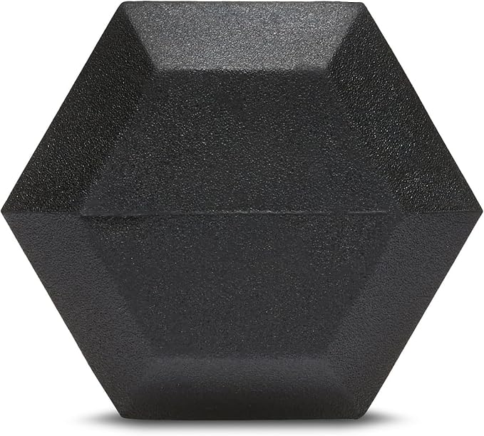 Amazon Basics Rubber Hex Dumbbell Hand Weight-FlexoryFit