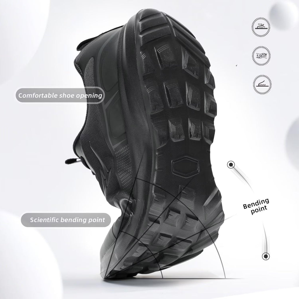 Mens Trail Running Shoes Fashion Walking Hiking Non Slip Sneakers Tennis Cross Training Outdoor Casual Workout Trainers