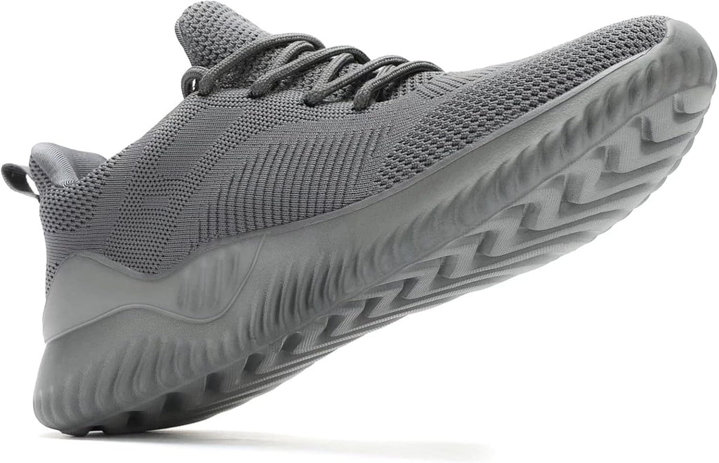 Men's Non Slip Running Shoes Ultra Light Breathable Casual Walking Shoes Fashion Sneakers Mesh Workout Sports Shoes