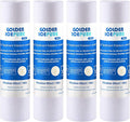 GOLDEN ICEPURE PP10 Water Filter, 5 Micron 10" x 2.5" Whole House Sediment Water Filter, Compatible with WHKF-GD05, Aqua-Pure AP110, Culligan P5, DuPont WFPFC5002, CFS110, RS14 10 inch RO System Unit