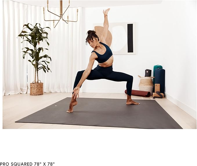 Manduka PRO Yoga Mat - 6mm | Lifetime Durability | Hygienic Construction | Premium Studio Quality | Teacher Approved-FlexoryFit
