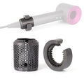 Upgraded Hair Dryer Filter Replacement for Dyson Supersonic HD01 HD03 HD08 Hair Dryer Attachment, Hair Dryer Outer Filter Repair Accessories with Filter Cleaning Brush(Metallic Gray)