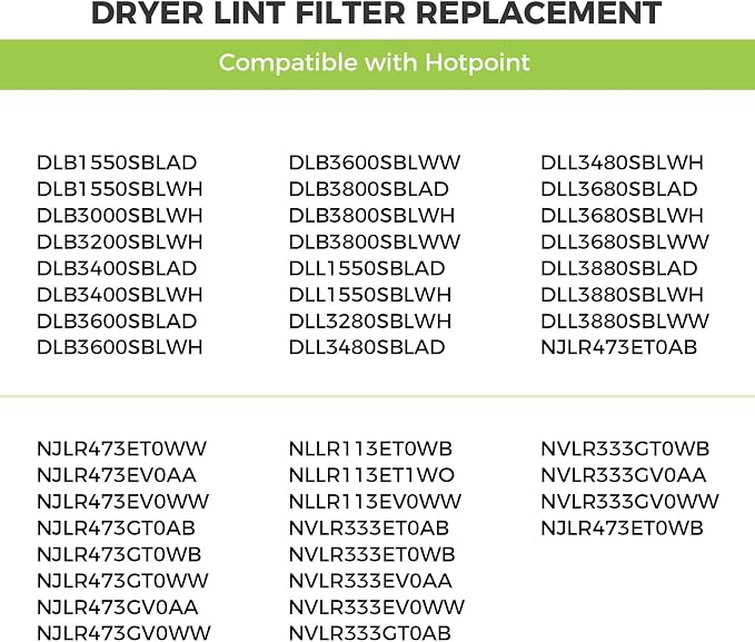 WE18X54 Dryer Lint Trap Filter Replacement - Image 4