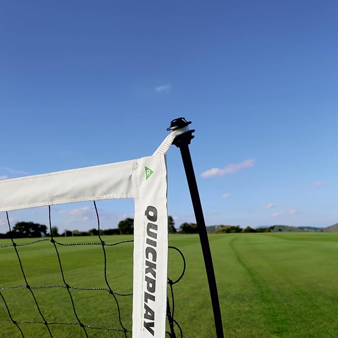 QUICKPLAY Kickster Soccer Goal Range – Ultra Portable | Quick and Easy Set Up | Includes Net and Carry Bag | Available in 7 Sizes | Backyard Soccer Net for Kids & Adults [Single Goal]